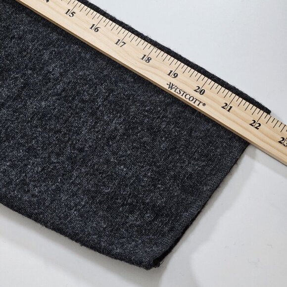 Laurel Cardigan Women 36 Gray Long Buttons LS Virgin Wool Luxury Timeless Pocket - Picture 7 of 13